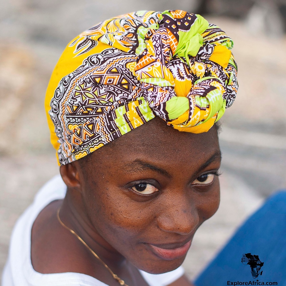 African Dashiki Headwrap - Y